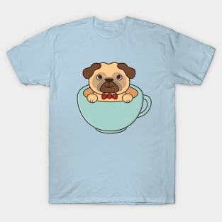 Cute and Kawaii Adorable Pug T-Shirt T-Shirt